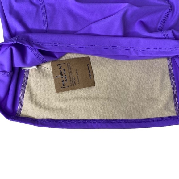NWT Lands’ End Kids Rash Guard. Size Medium (10-12) - Picture 5 of 8